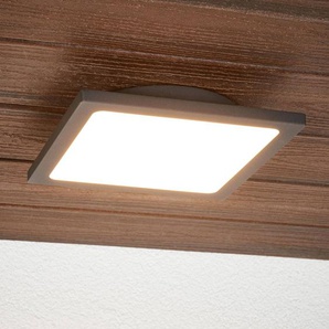 Lucande LED-Außendeckenlampe Mabella, 23 cm, Sensor, IP65 9619108