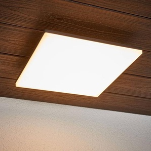 Lucande LED-Außendeckenleuchte Henni, Sensor, 30x30 cm, IP65 9619114