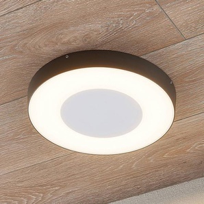 Lucande LED-Außendeckenleuchte Sora, rund, Sensor, IP54 9969107