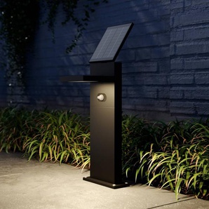 Lucande LED-Solarwegelampe Silvan, 60 cm, Sensor, anthrazit 9619180