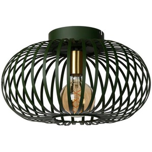 Lucide Deckenleuchte Manuela, Grün, Metall, 23x39.5x39.5 cm, RoHS, Reach, kabellos, Lampen & Leuchten, Innenbeleuchtung, Leuchten nach Räumen,