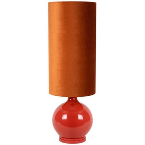 Lucide Led-Stehleuchte, Orange, Textil, 34x100x34 cm, RoHS, Reach, Schnurschalter, Lampen & Leuchten, Innenbeleuchtung, Stehlampen