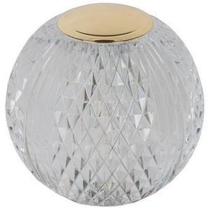 Lucide Led-Tischleuchte Cintra, Transparent, Kunststoff, 11x10.5x11 cm, RoHS, Reach, 3 Helligkeitsstufen, Touch-Schalter (on/off), Lampen & Leuchten, Innenbeleuchtung, Leuchten nach Räumen, Bürolampen