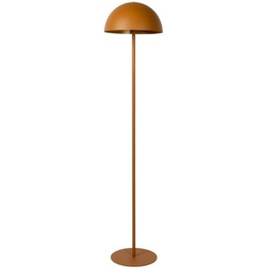 Lucide Stehleuchte Siemon, Currygelb, Metall, rund,rund, 160 cm, RoHS, Reach, Schnurschalter, Lampen & Leuchten, Innenbeleuchtung, Stehlampen,