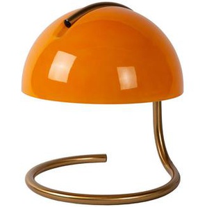 Lucide Tischleuchte, Orange, Glas, 23.5x25x23.5 cm, RoHS, Reach, Schnurschalter, Lampen & Leuchten, Innenbeleuchtung, Tischlampen, Tischlampen