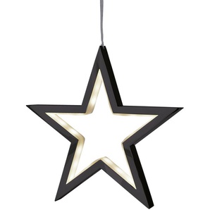Sompex Lucy LED Stern Dekoleuchte schwarz 3W  34 cm