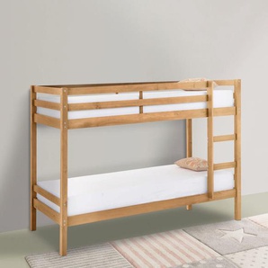 Lüttenhütt Etagenbett »Alpi«, (H/B/T), Massivholz (Kiefer), Stockbett