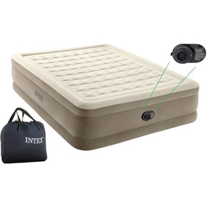 Luftbett Pumpe Gästebett Luftmatratze selbstaufblasend 152x203x46cm 64428 - Intex
