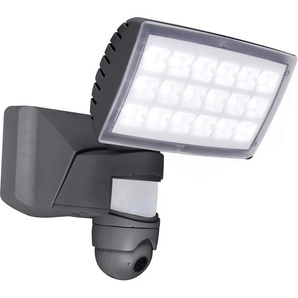 LUTEC LED Außen-Wandleuchte PERI HD, Bewegungsmelder, LED fest integriert, Neutralweiß, Kameraleuchte