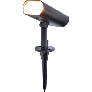 LUTEC LED Solarleuchte LED-Solar-Aussenwandl. GINBO, LED fest integriert, RGB