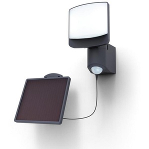 LUTEC LED Solarleuchte LED-Solar Wandleuchte SUNSHINE, Bewegungsmelder, LED fest integriert, Kaltweiß, dreh- und schwenkbar
