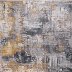 LUXOR Living Teppich Prima grau-gelb, 120 x 170 cm GLO795801019