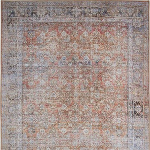 LUXOR living Teppich Lagerräumung, rechteckig, Höhe: 5 mm, Sonderposten, moderne Vintage Designs, Orient Optik, mit Bordüre