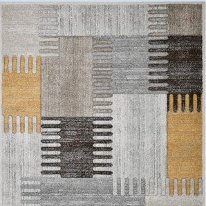 Luxor Living Teppich Torrent, gelb-grau, 160 x 230 cm GLO795800038