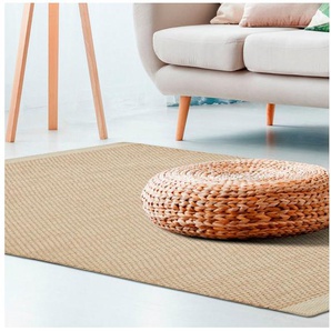 LUXOR living Wollteppich Visby, rechteckig, Höhe: 8 mm, Handweb Teppich, Flachgewebe, handgewebt, reine Wolle