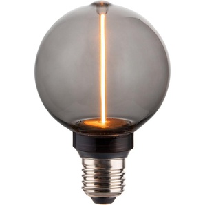 LUXULA LED-Filament-Lampe, Line Smoke Globe, E27, 2W, 40lm, 1800K LX100176