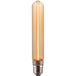 LUXULA LED-Filament-Lampe, Tube Line Amber, E27, 2W, 65lm, 1800K LX100180