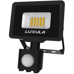 LUXULA LED-Fluter mit Bewegungsmelder, EEK: F, 20W, 2000lm, 4000K, IP65, schwarz LX400125