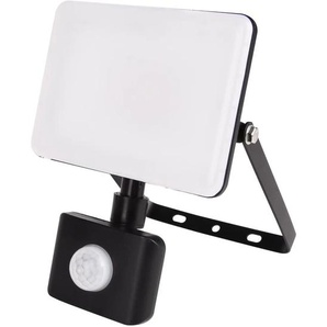LUXULA LED-Fluter mit Bewegungsmelder, EEK: F, 30W, 3000lm, 4000K, IP55, mattschwarz LX400252