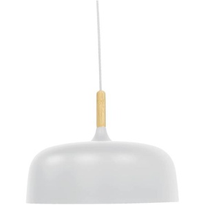 LUXULA LED-Hängeleuchte LX700173, E27-Fassung, IP20, Ø30 cm, weiß, rund