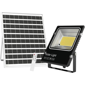 LUXULA Solar LED-Fluter, Akku, 6W PV, Fernbedienung, 6W, 700lm, 6500K LXSO400100