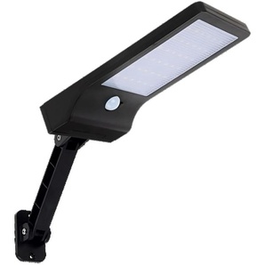 LUXULA Solar LED-Wandleuchte, PIR-Sensor, kaltweiß LXSO800120