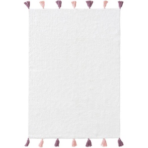 Lytte Waschbarer Kinderteppich Malu Rosa 120x170 cm - Waschbarer Teppich für Kinderzimmer