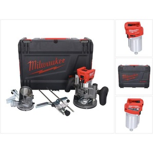 M18 FTR-0X Akku Fräse 18 v Brushless + Fräsmodule + hd Box ( 4933471604 ) - ohne Akku, ohne Ladegerät - Milwaukee