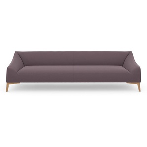 3-Sitzer MACHALKE dolce Sofas Gr. B/H/T: 240 cm x 76 cm x 90 cm, Jacquardstoff BRUCE, lila (violett bruce) 3-Sitzer Sofas