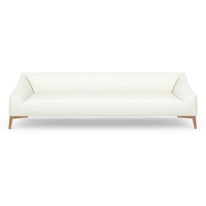 3-Sitzer MACHALKE dolce Sofas Gr. B/H/T: 240 cm x 76 cm x 90 cm, Leder COMFORT, weiß (offwhite comfort) 3-Sitzer Sofas