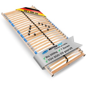 MaDeRa 7-Zonen-Lattenrost – 3 verschiedene Ausführungen, zur Selbstmontage, TÜV SÜD GS geprüft