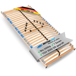 MaDeRa 7-Zonen-Lattenrost – 3 verschiedene Ausführungen, zur Selbstmontage, TÜV SÜD GS geprüft