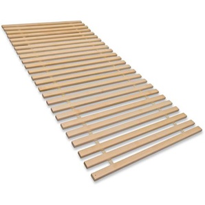 Madera XXL – Rollrost mit 23 extra stabilen Leisten, aus massivem Buchenholz, belastbar bis ca. 280 kg