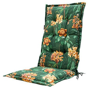 Madison Auflage für Hochlehner im Dessin Lua green 50%Baumwolle/45%Polyester/5%sonstige Fasern