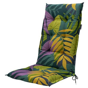 Madison Auflage im Dessin Iven green für Hochlehner 50%Baumwolle/45%Polyester/5%sonstige Fasern