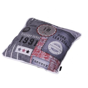 Madison Kuschelkissen Dessin Ruita red 50x50 cm 100% Baumwolle