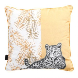 Madison Kuschelkissen Dessin Tiger yellow 50x50 cm 50%Baumwolle/45%Polyester/5%other fibres