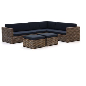 Madison Loungekissenset luxe Sitz 60x60 cm Rücken 60x40 cm 4-teilig