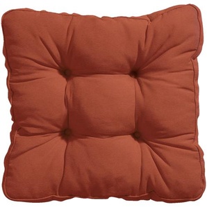 Madison - Sitzkissen - Panama Terra - 47x47 - Braun FLORB261