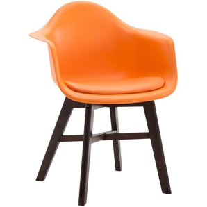 Madsen Dining Chair - Modern - Orange - Wood