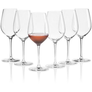 Mäser Rotweinglas,, Transparent, Glas, 6-teilig, 440 ml, 36.5x27x27 cm, Essen & Trinken, Gläser, Weingläser, Rotweingläser