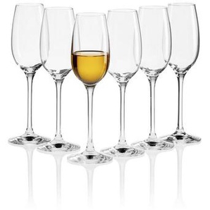 Mäser Schnaps-Gläser, Il Premio, Transparent, Glas, 6-teilig, 130 ml, 30.5x23.5x25 cm, Essen & Trinken, Gläser, Schnapsgläser