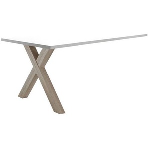 Mäusbacher Ansatzplatte Mister Office, X-Gestell 0205_160_X-1er