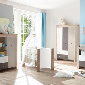 Mäusbacher Babymöbel-Set Madrid, (Spar-Set, 2-St., Bett, Wickelkommode)