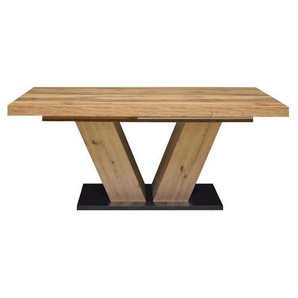 Mäusbacher Esstisch Komfort 2.0 mit V-Gestell ausziehbar 0780-TP_160-260 P1+P2+UG_V P3