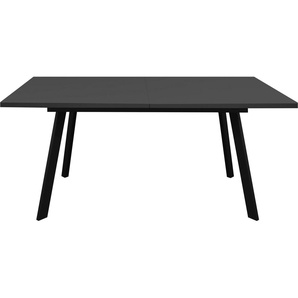 Mäusbacher Esstisch Imola TOPSELLER! (s Choice Tisch), Mäusbacher Esstisch, Breite 160 cm, mit Glasoberplatte, 4 Metallfüße