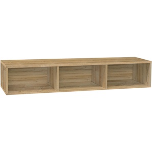 Mäusbacher Max Box Hängeregal 3 offene Fächer Holzwerkstoff