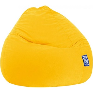 Magma - Heimtex Sitzsack BeanBag Easy XXL 130 x 80 cm, Gelb Bbxxl NEW-695