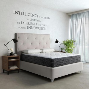 Visco-Matratze MAGNIFLEX Memorabile 10 Matratzen Gr. flexibel (0 kg - 150 kg), B/H/L: 100 cm x 25 cm x 200 cm, Polyester Bezug, Material oben: Kunstfaser-Viskose, Material unten: Kunstfaser-Viskose, 1 St., weiß Visco Matratzen Matratze Luxusmatratze mit