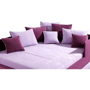 Dekokissen MAINTAL Dekokissen_Sitzkissen_Kissenhüllen Gr. B/L: 55 cm x 55 cm, 2 St., Polyester, lila (lila, unifarben) Dekokissen uni (2-tlg.)